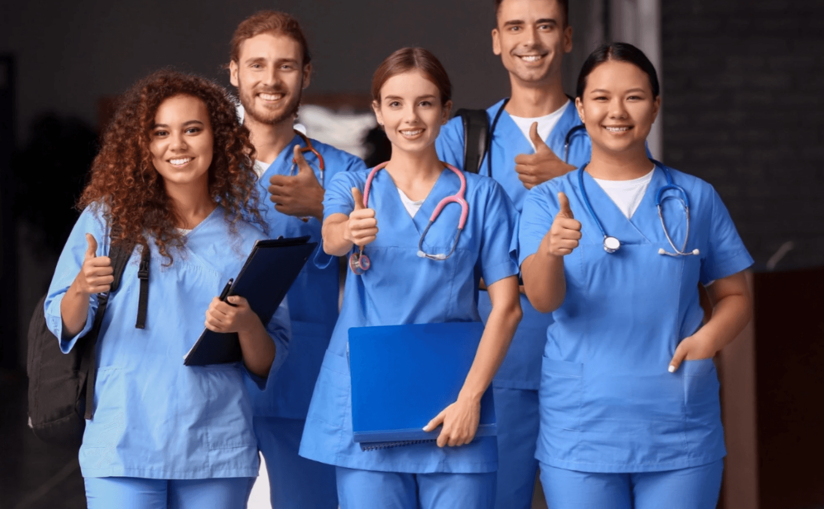 Healthcare team supporting employee benefit coverage.